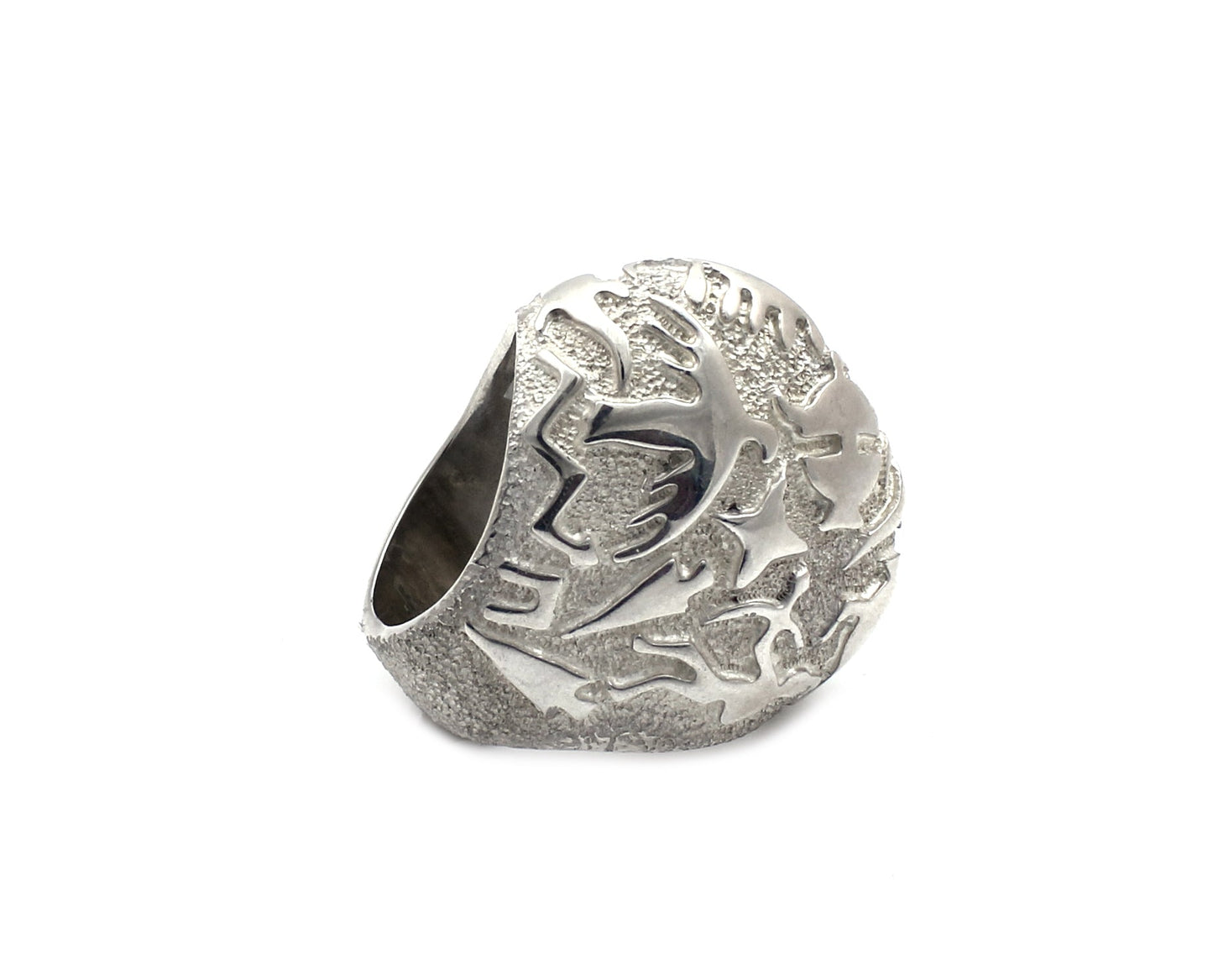 Rock Art Oblong Dome Ring