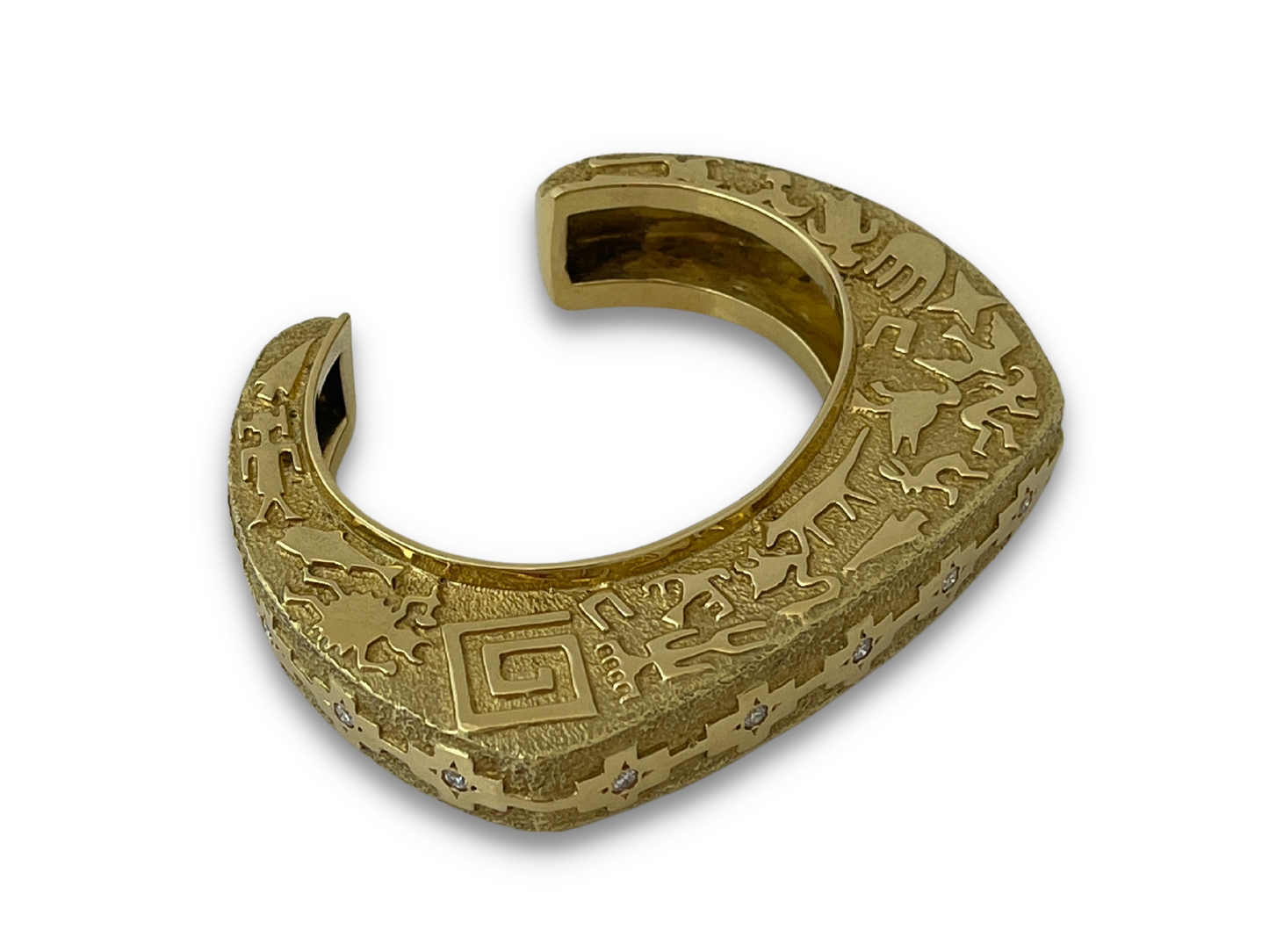 Rock Art Square Dome Bracelet