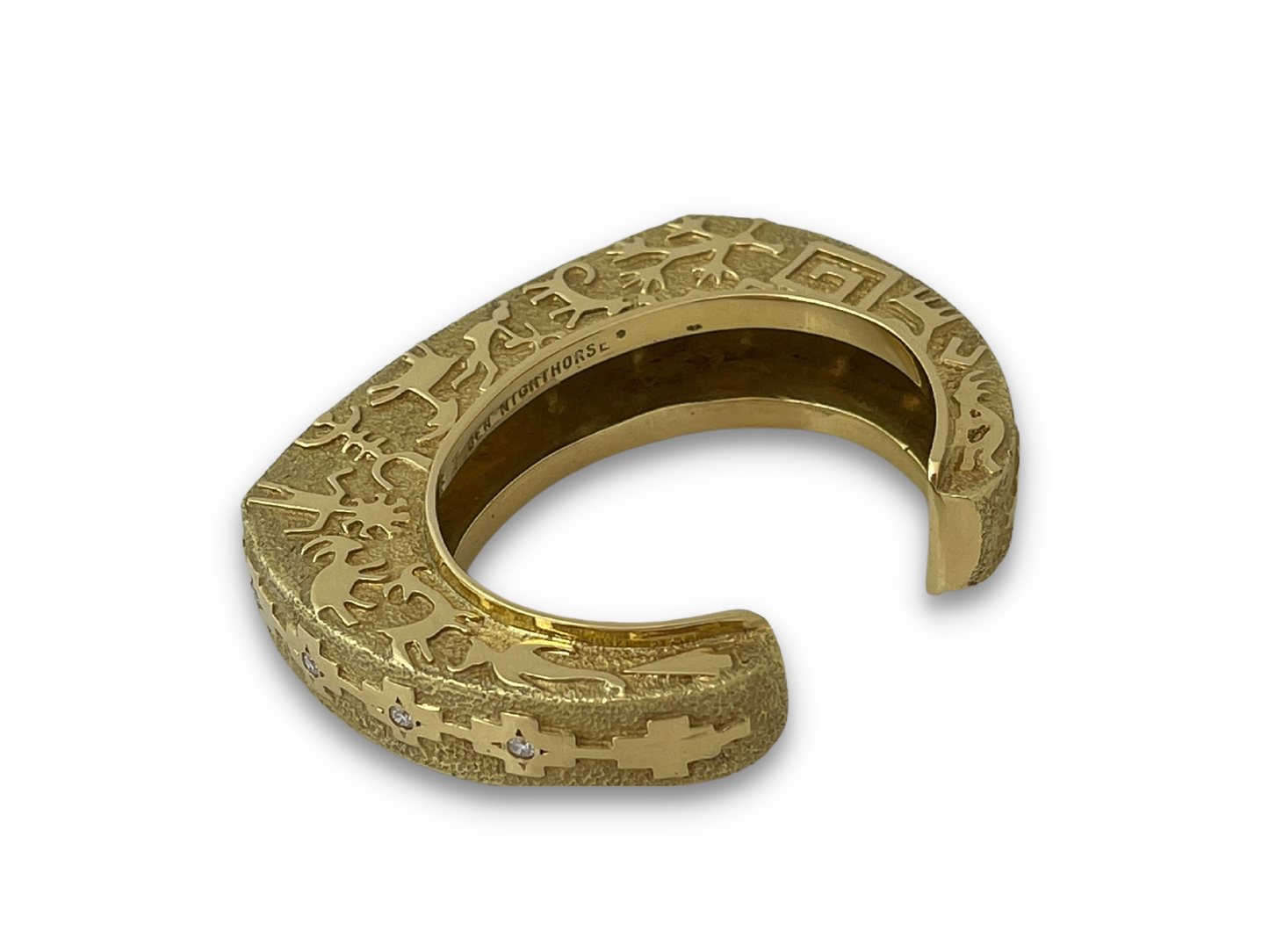 Rock Art Square Dome Bracelet