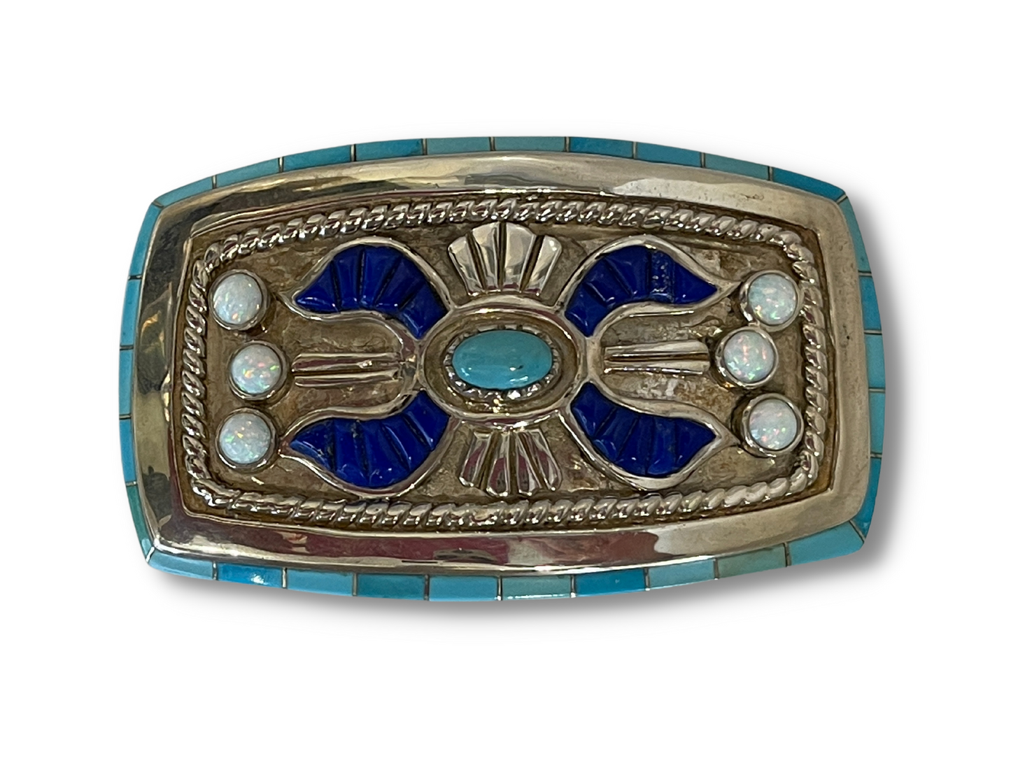 Rope Edge Rectangular Buckle