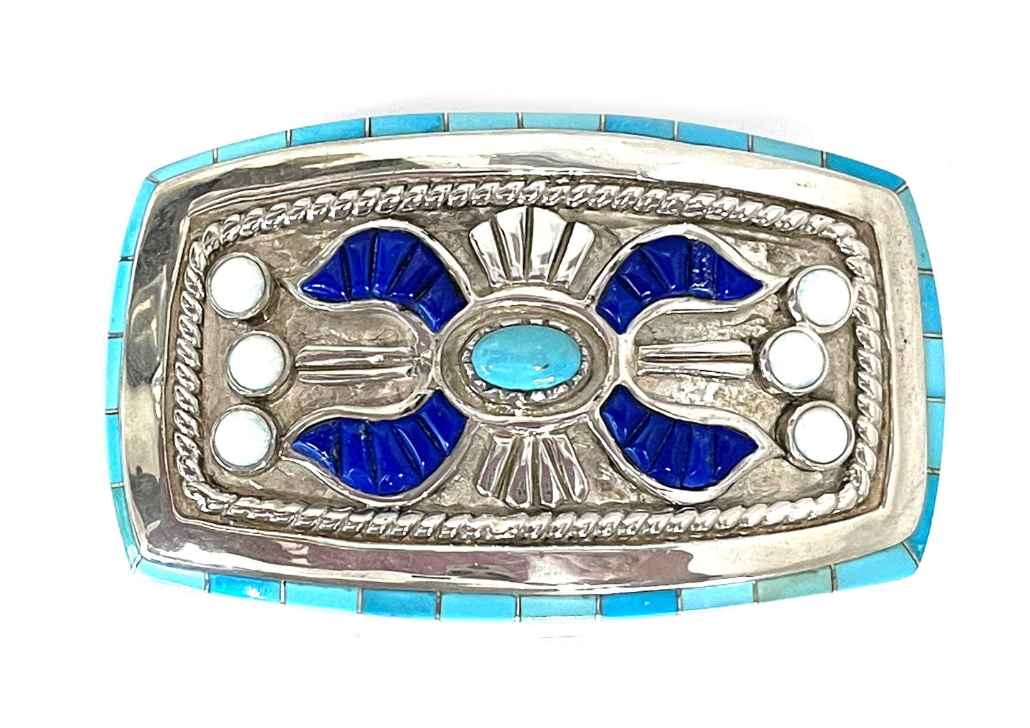 Rope Edge Rectangular Buckle
