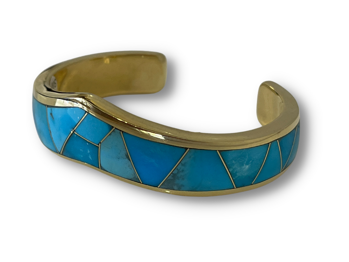 Single ‘V’ Top Inlay Bracelet