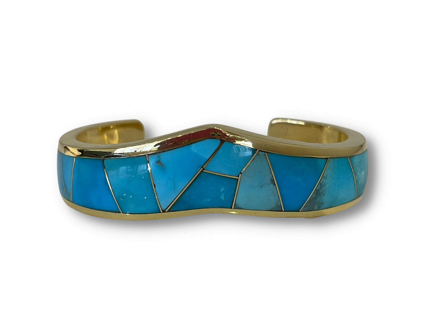 Single ‘V’ Top Inlay Bracelet