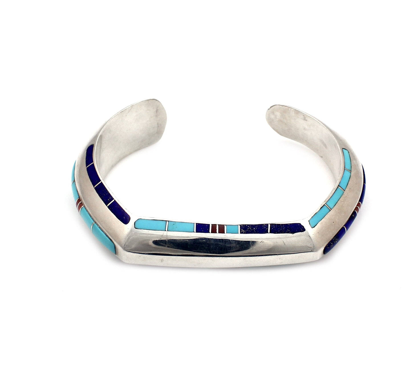 Triangular Edge Inlay Bracelet