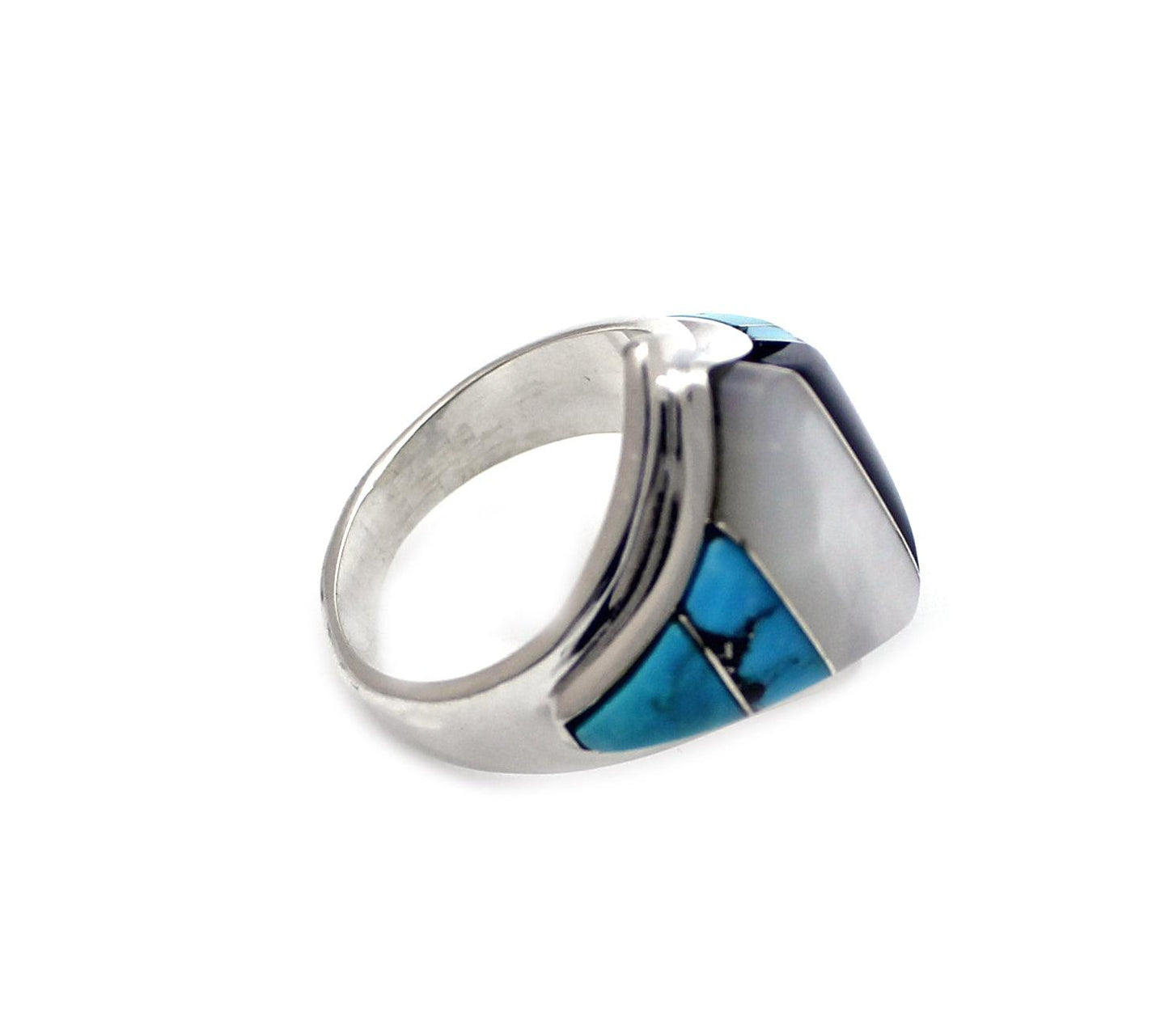 Double V Ring-jewelry-Ben Nighthorse-Sorrel Sky Gallery
