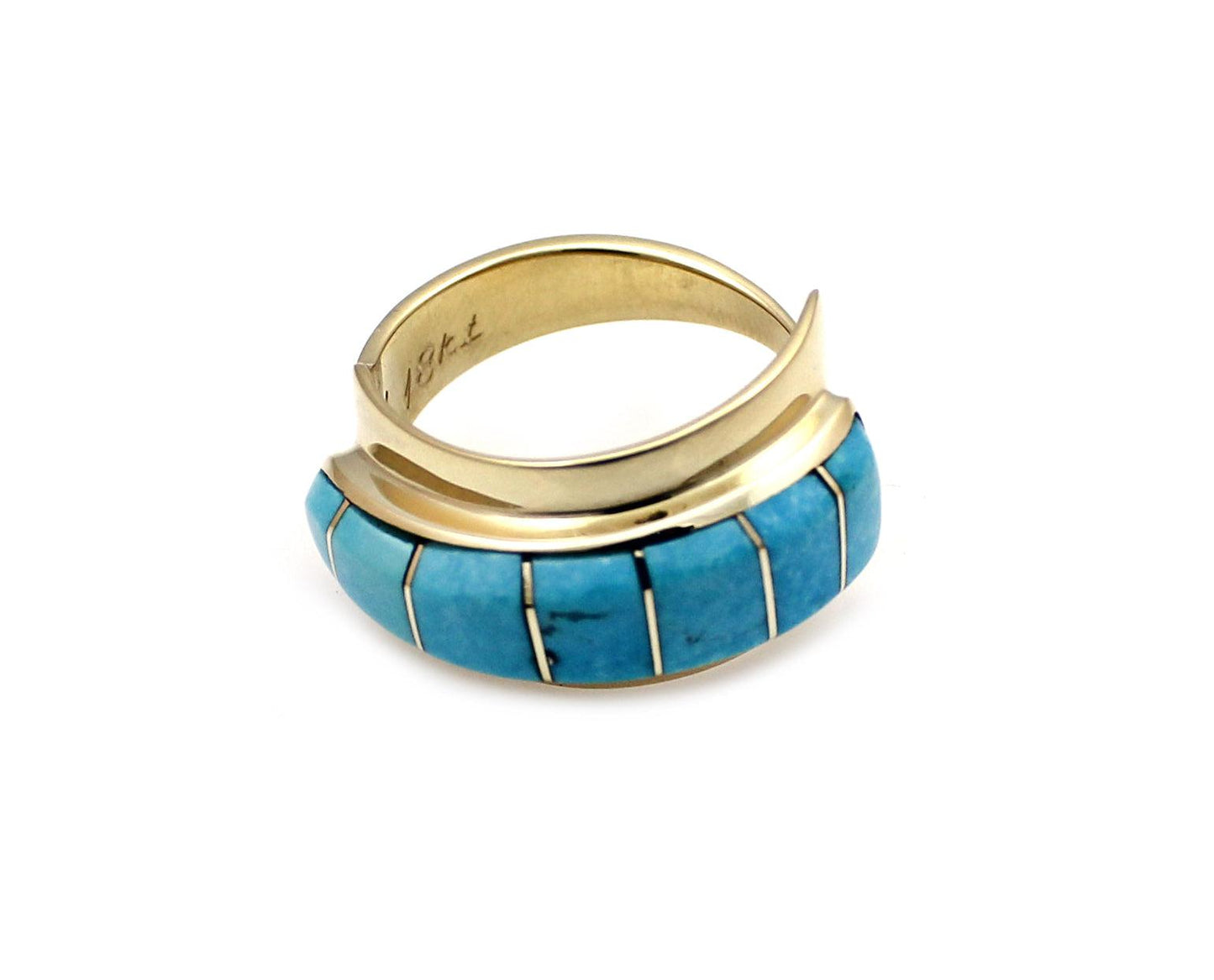 Wedge Band Ring-jewelry-Ben Nighthorse-Sorrel Sky Gallery