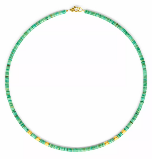 Turquoise Wanda Necklace-Jewelry-Bernd Wolf-Sorrel Sky Gallery