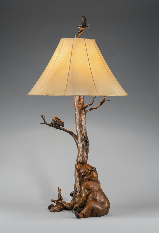 I Don't Want to Come Up There Lamp Shade-Sculpture-Bryce Pettit-Sorrel Sky Gallery