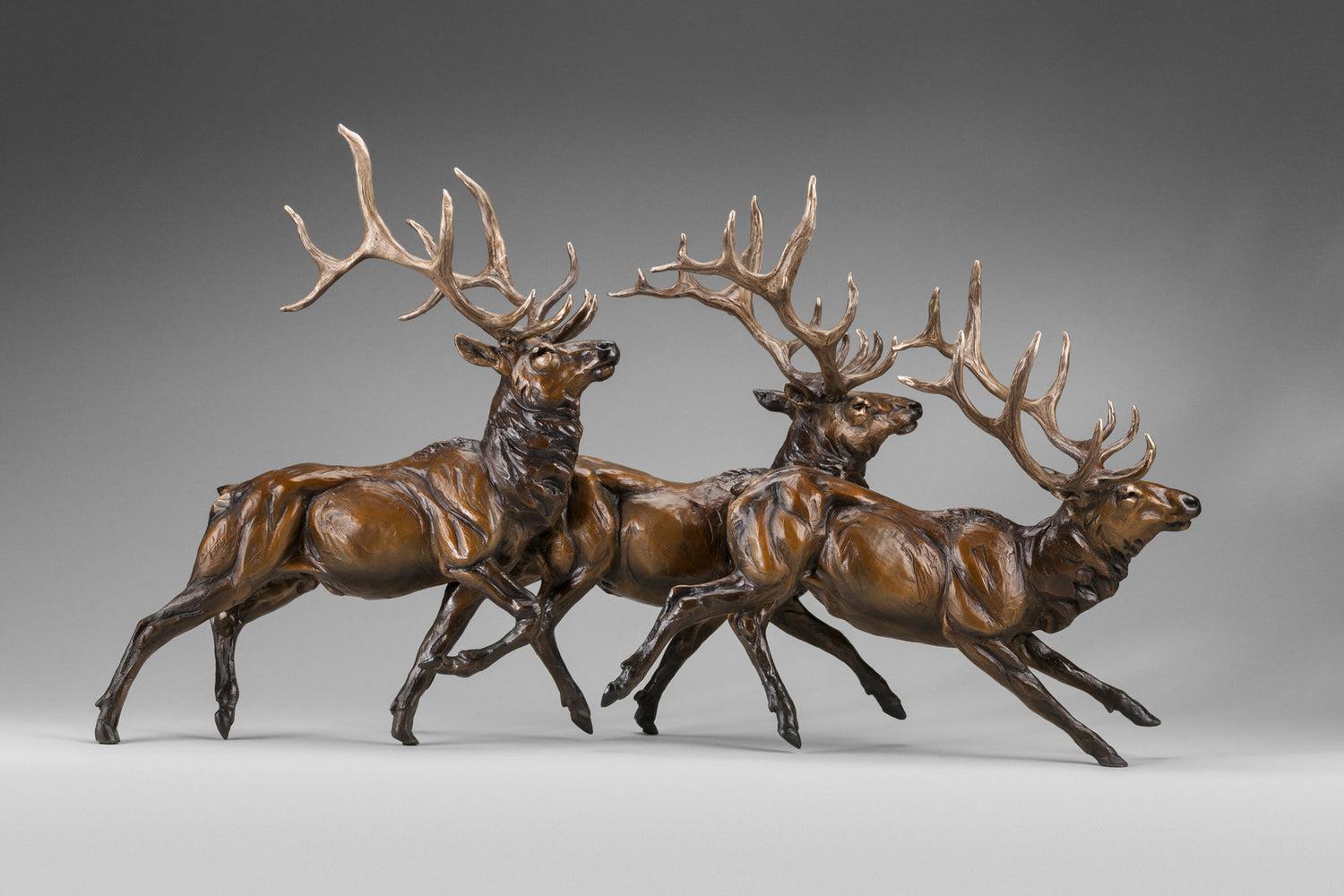 Kings of Firestone Plateau-Sculpture-Bryce Pettit-Sorrel Sky Gallery