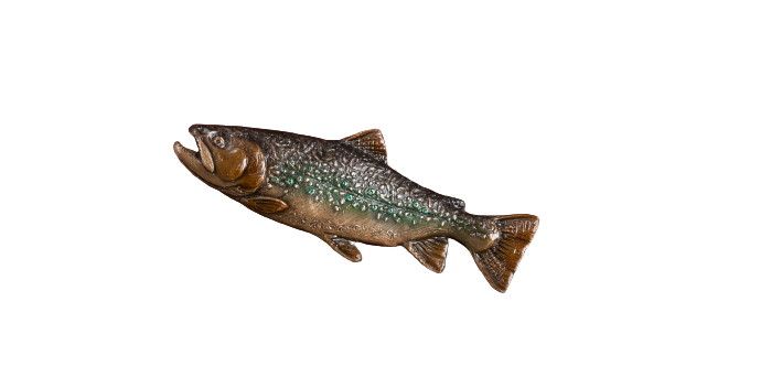 Trout Hover-Sculpture-Bryce Pettit-Sorrel Sky Gallery