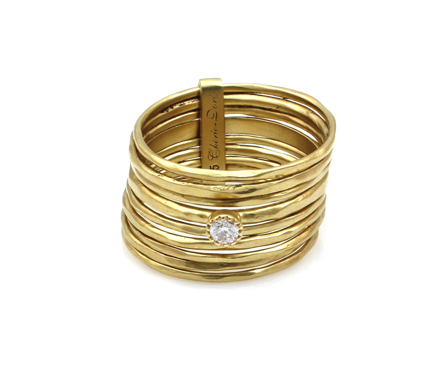 9 Band Bunch Ring-Jewelry-Cherie Dori-Sorrel Sky Gallery