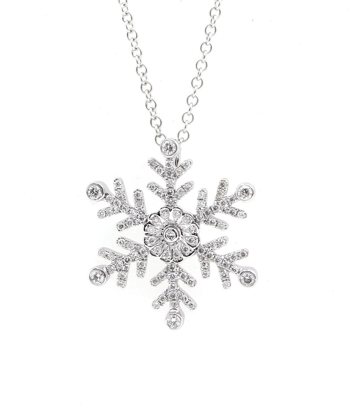 Arrow Snowflake Pendant