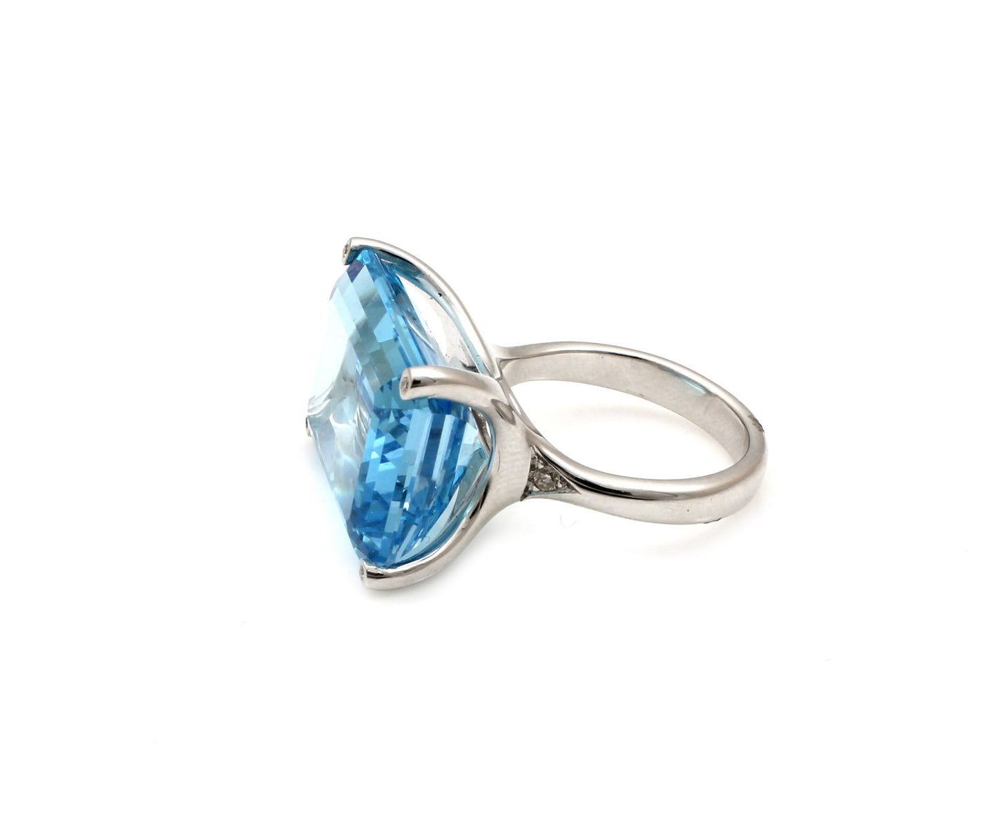 Blue Topaz Opera Ring-Jewelry-Cherie Dori-Sorrel Sky Gallery