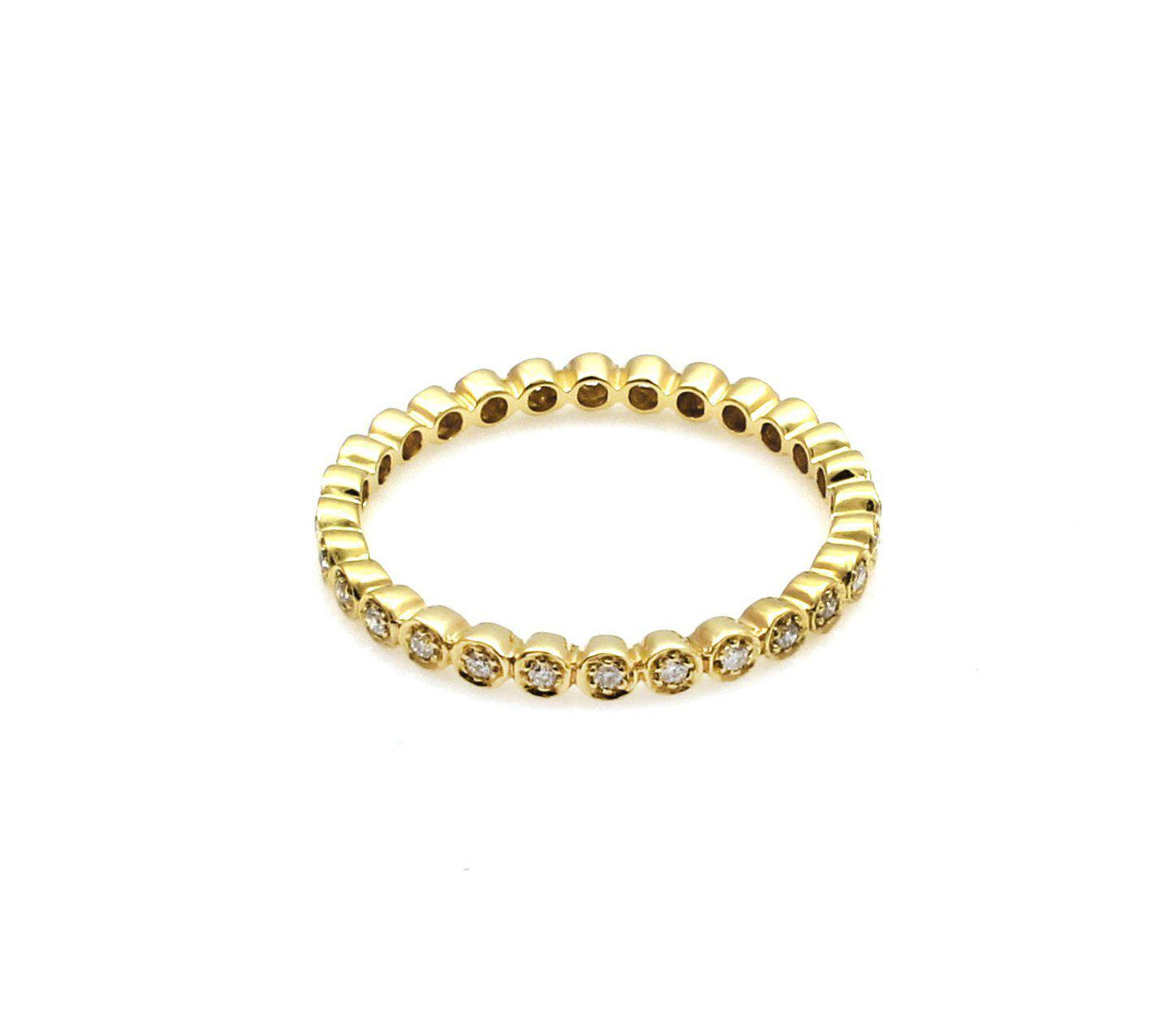 Boscoe Eternity Bezel Band Ring-jewelry-Cherie Dori-Sorrel Sky Gallery