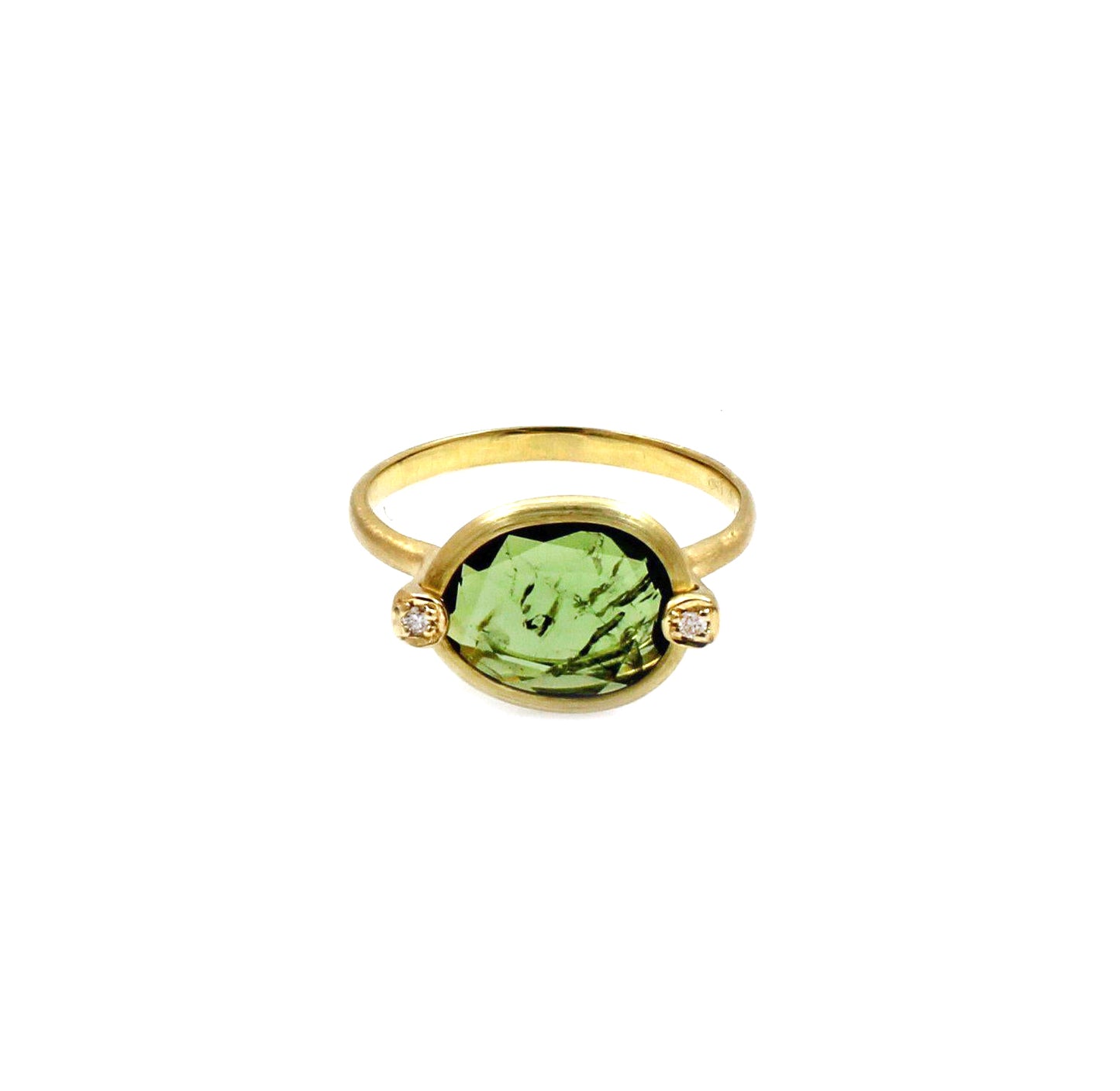 Green Tourmaline Ring