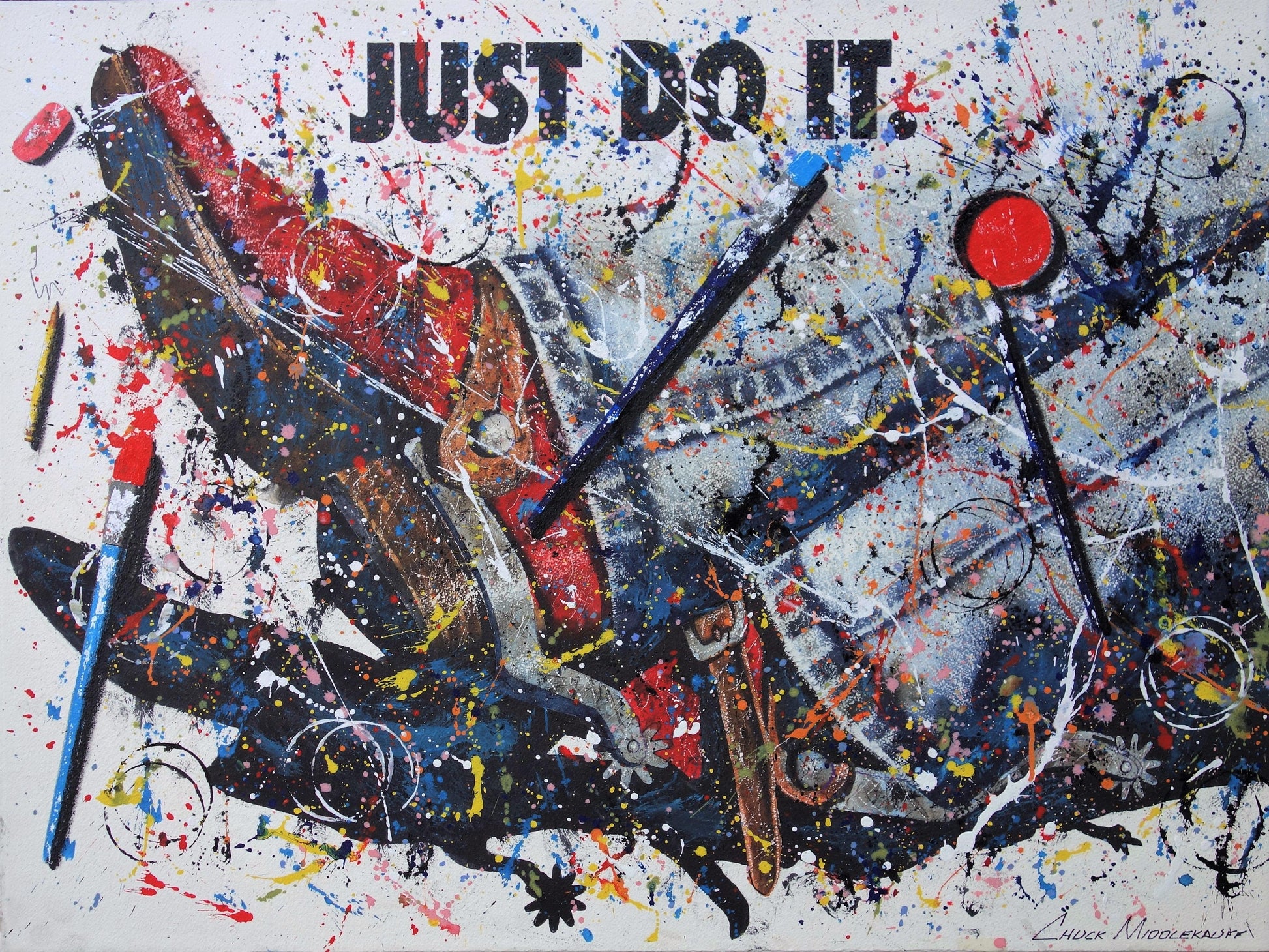 Giddy Up-Painting-Chuck Middlekauff-Sorrel Sky Gallery