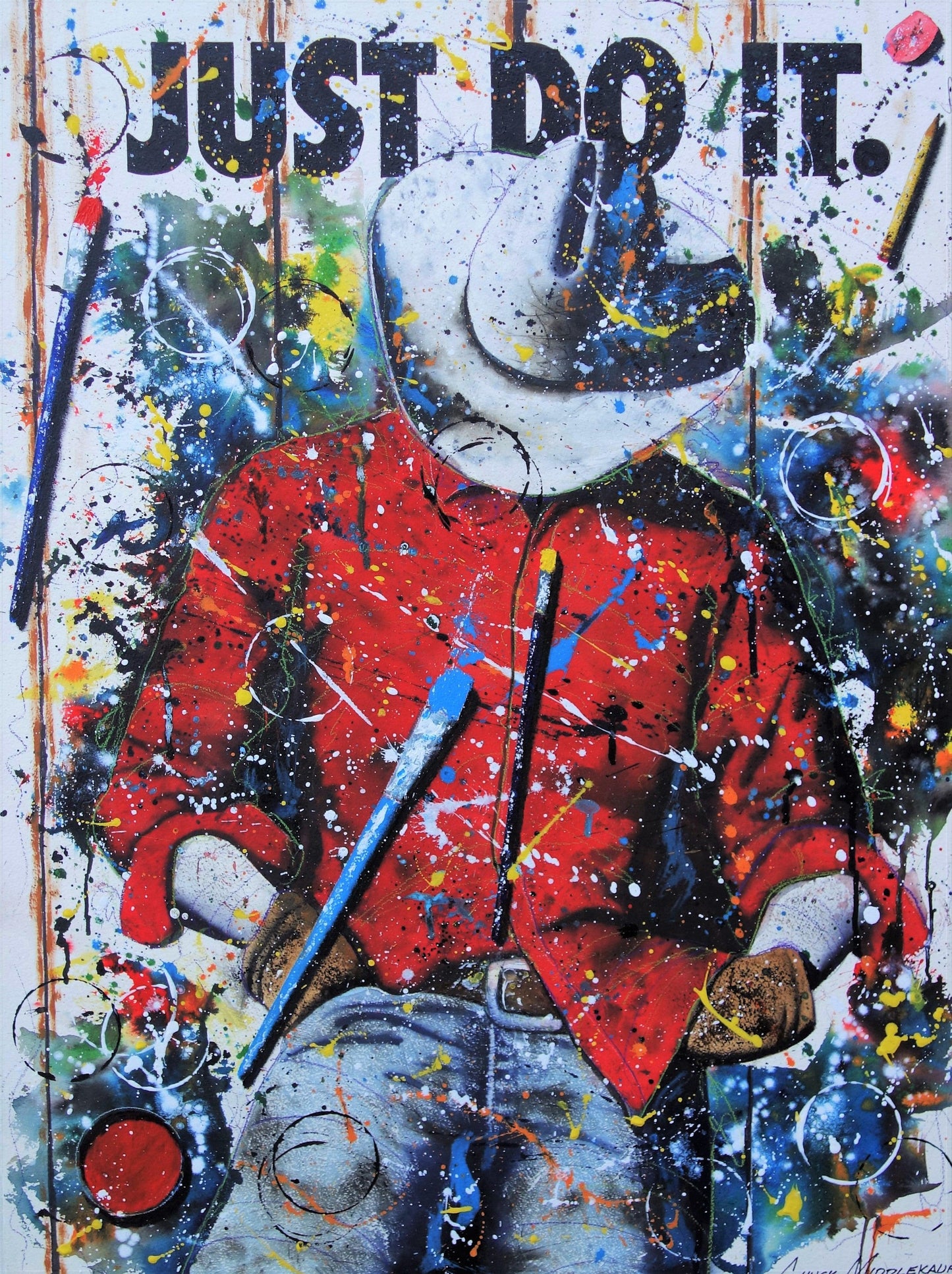 Just Cowboy Up-Painting-Chuck Middlekauff-Sorrel Sky Gallery
