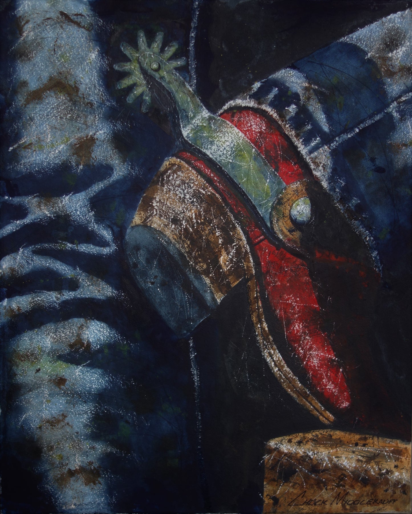 Standing Room Only-Painting-Chuck Middlekauff-Sorrel Sky Gallery