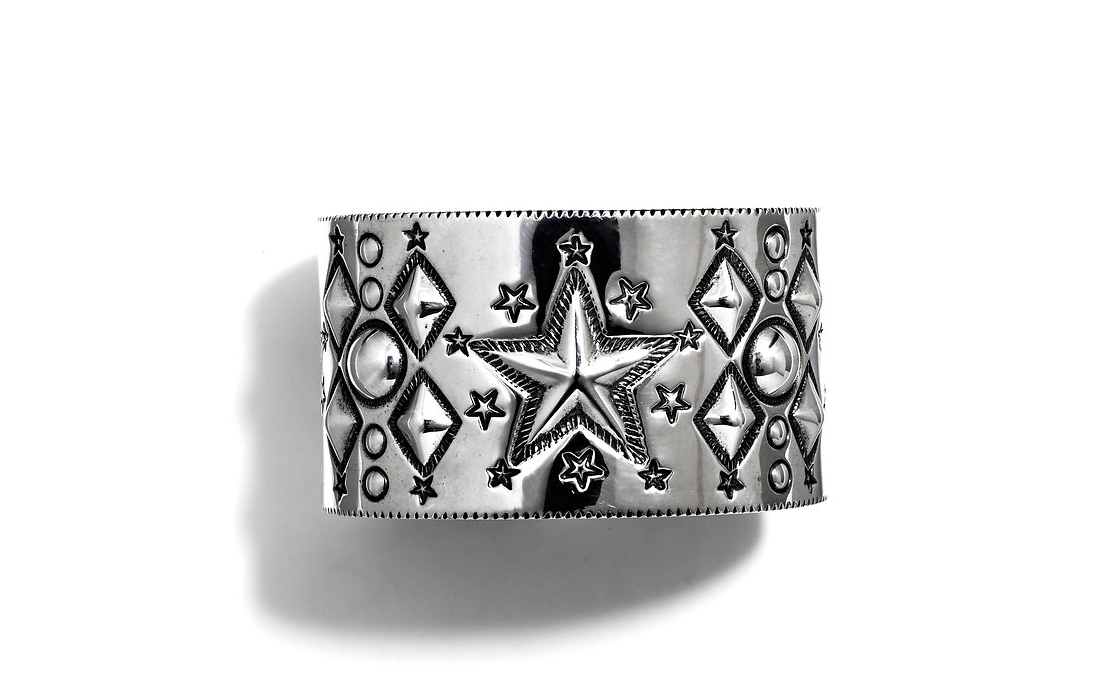 Multi Motif Star Repo Cuff Bracelet – Sorrel Sky Gallery