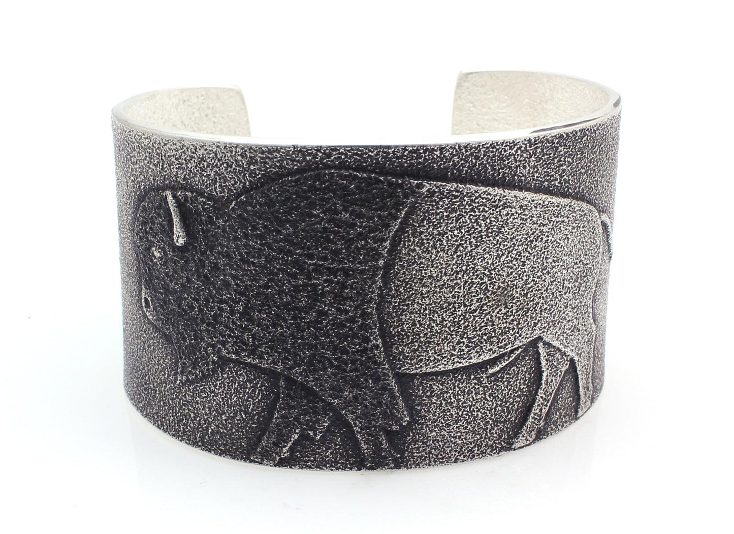 Buffalo Bracelet - Sandcast-Jewelry-Darryl Dean & Rebecca Begay-Sorrel Sky Gallery