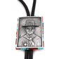Father Son Collaboration - Crow Indian with Sunglasses Bolo Tie-Jewelry-Darryl Dean & Robert Begay-Sorrel Sky Gallery