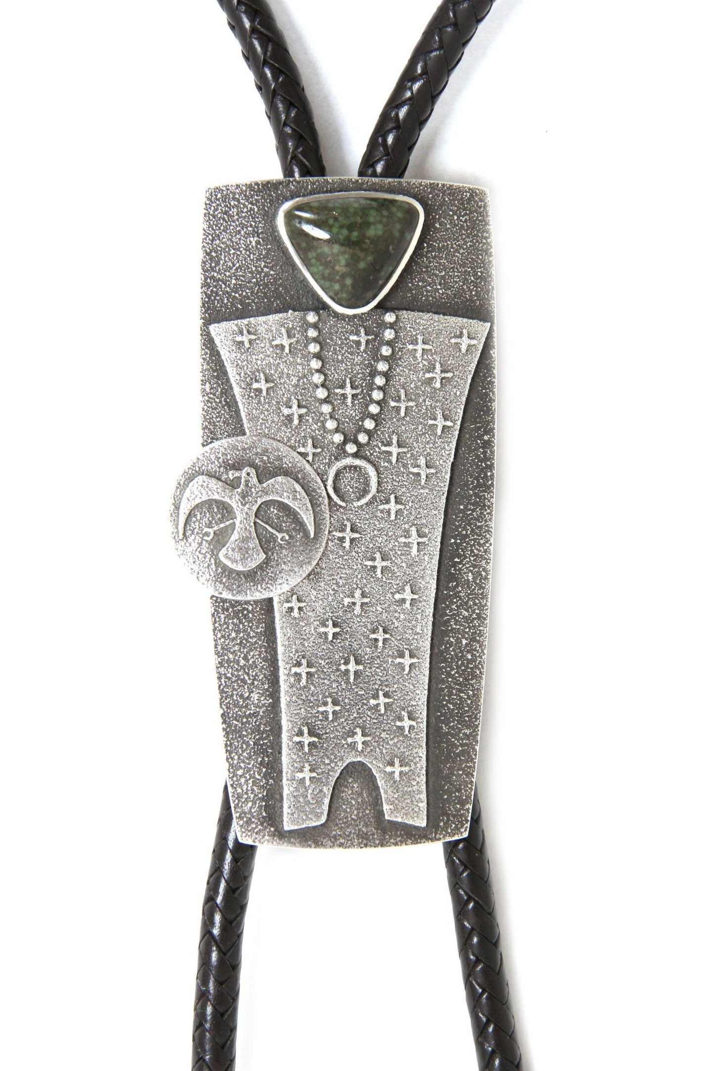 Tufa Casting Figure Bolo Tie