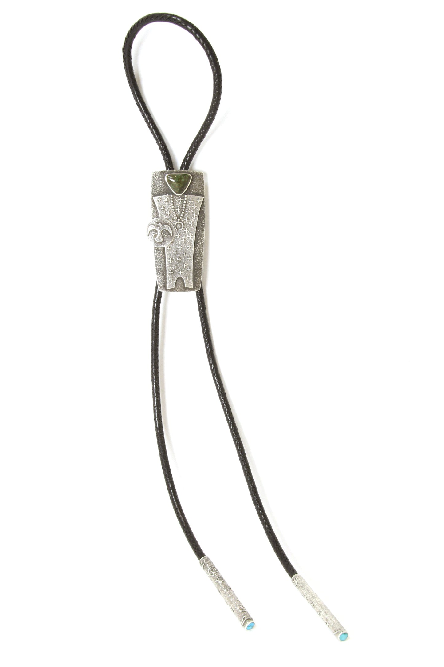 Tufa Casting Figure Bolo Tie