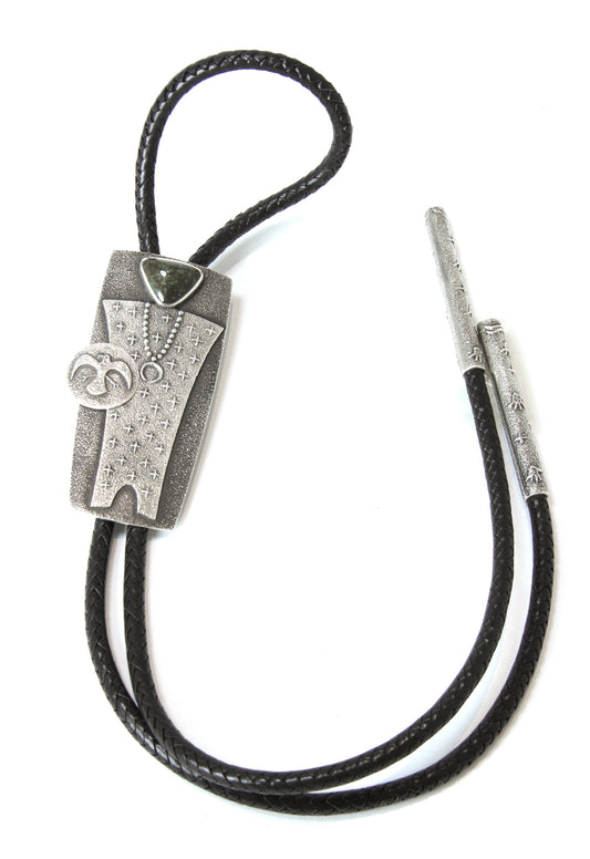 Tufa Casting Figure Bolo Tie