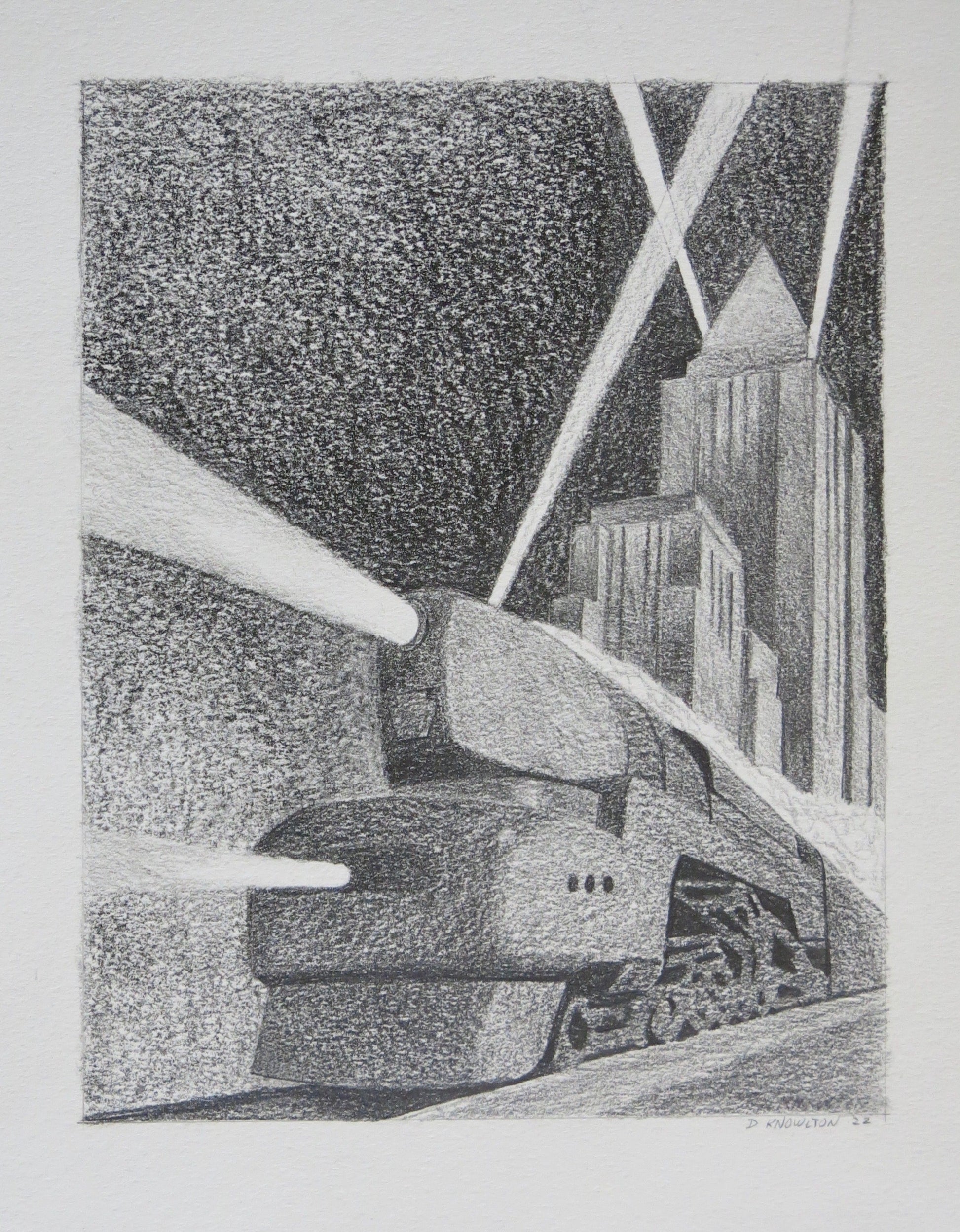 Study for Limited-Drawing-David Knowlton-Sorrel Sky Gallery