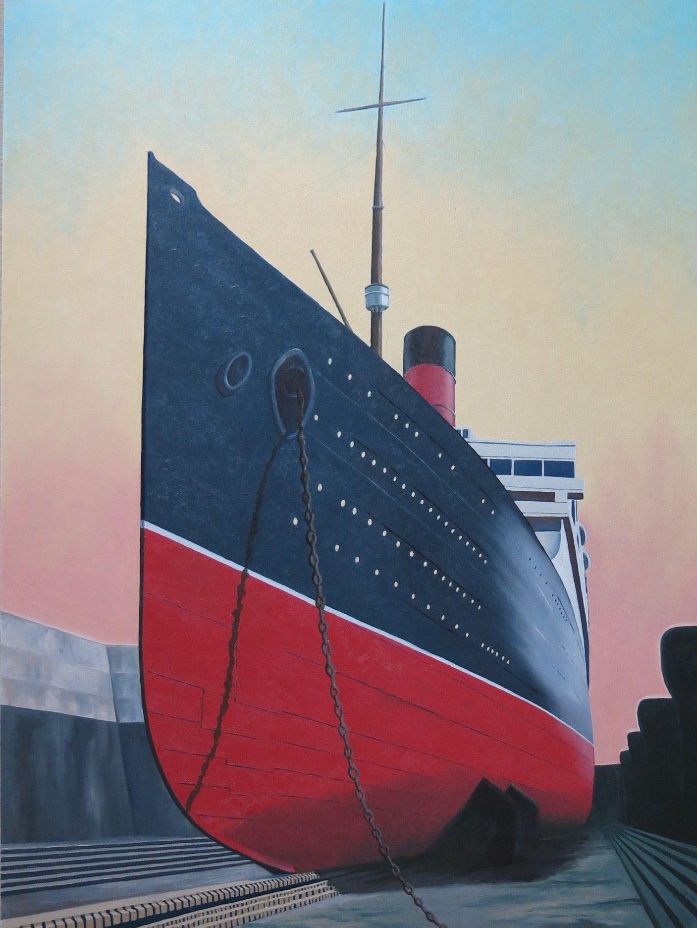 Drydock-Painting-David Knowlton-Sorrel Sky Gallery