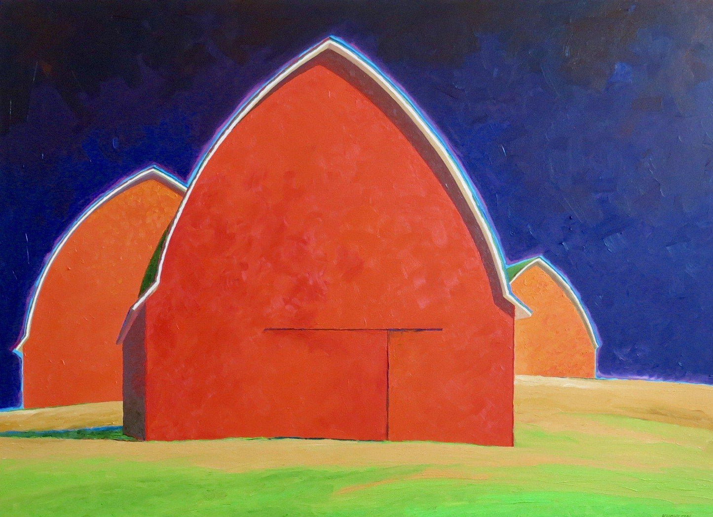 Triplets-Painting-David Knowlton-Sorrel Sky Gallery