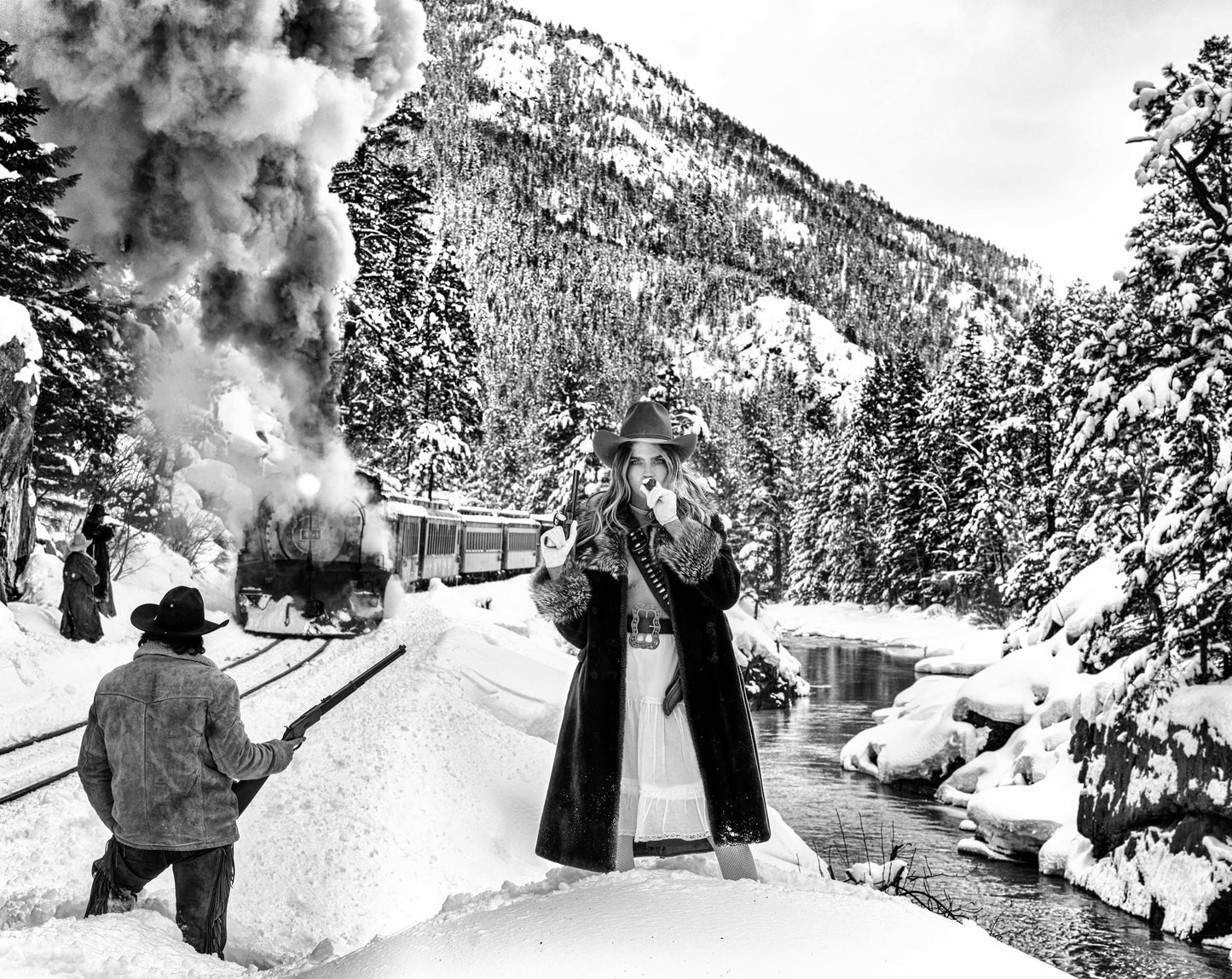Cara and The Robbers-Photographic Print-David Yarrow-Sorrel Sky Gallery