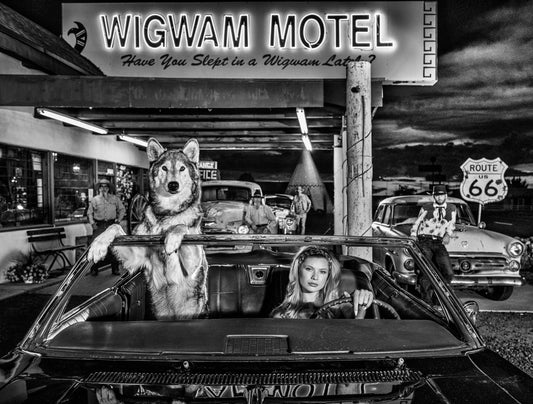 Route 66-Photographic Print-David Yarrow-Sorrel Sky Gallery