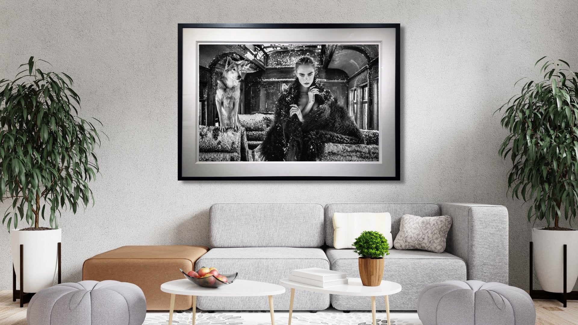 The Girl On The Train-Photographic Print-David Yarrow-Sorrel Sky Gallery