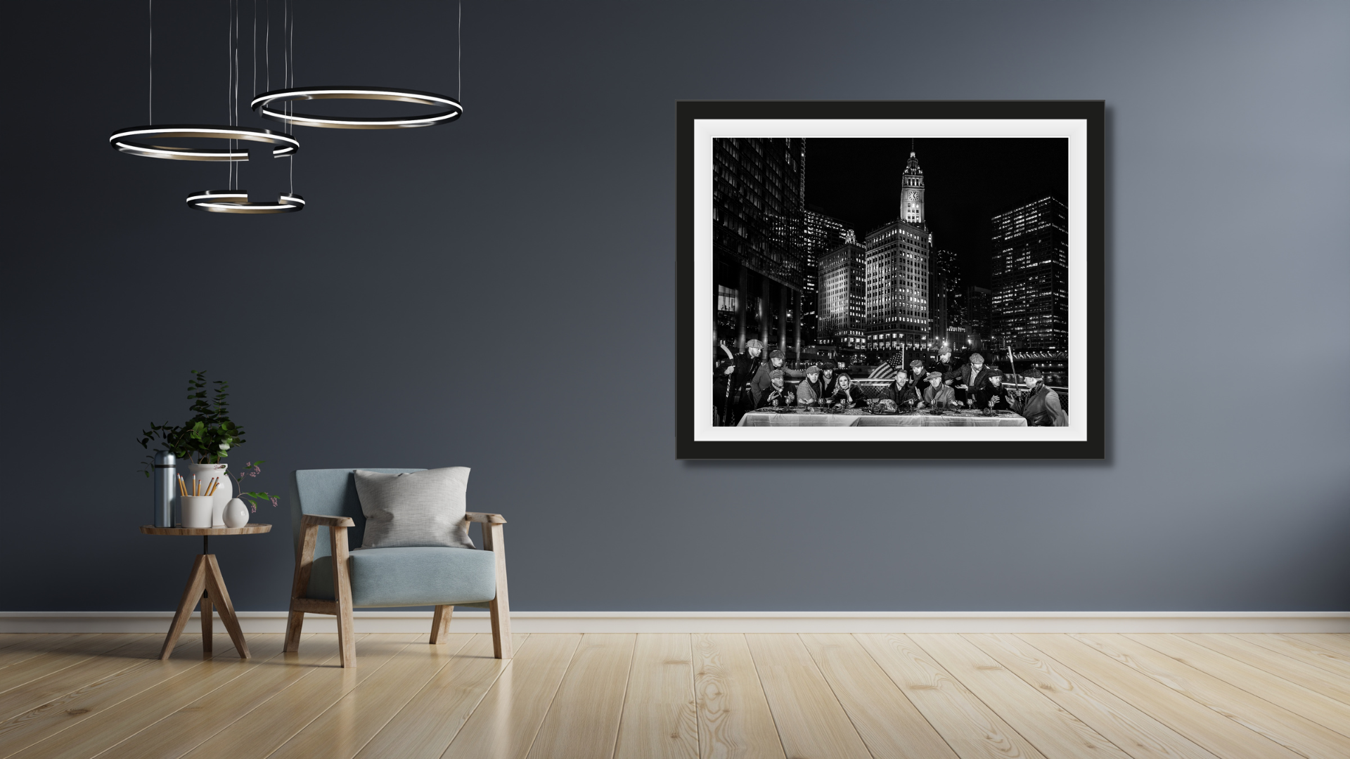 The Last Supper in Chicago-Photographic Print-David Yarrow-Sorrel Sky Gallery