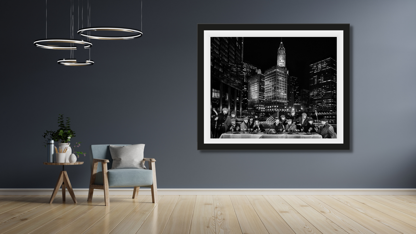 The Last Supper in Chicago-Photographic Print-David Yarrow-Sorrel Sky Gallery