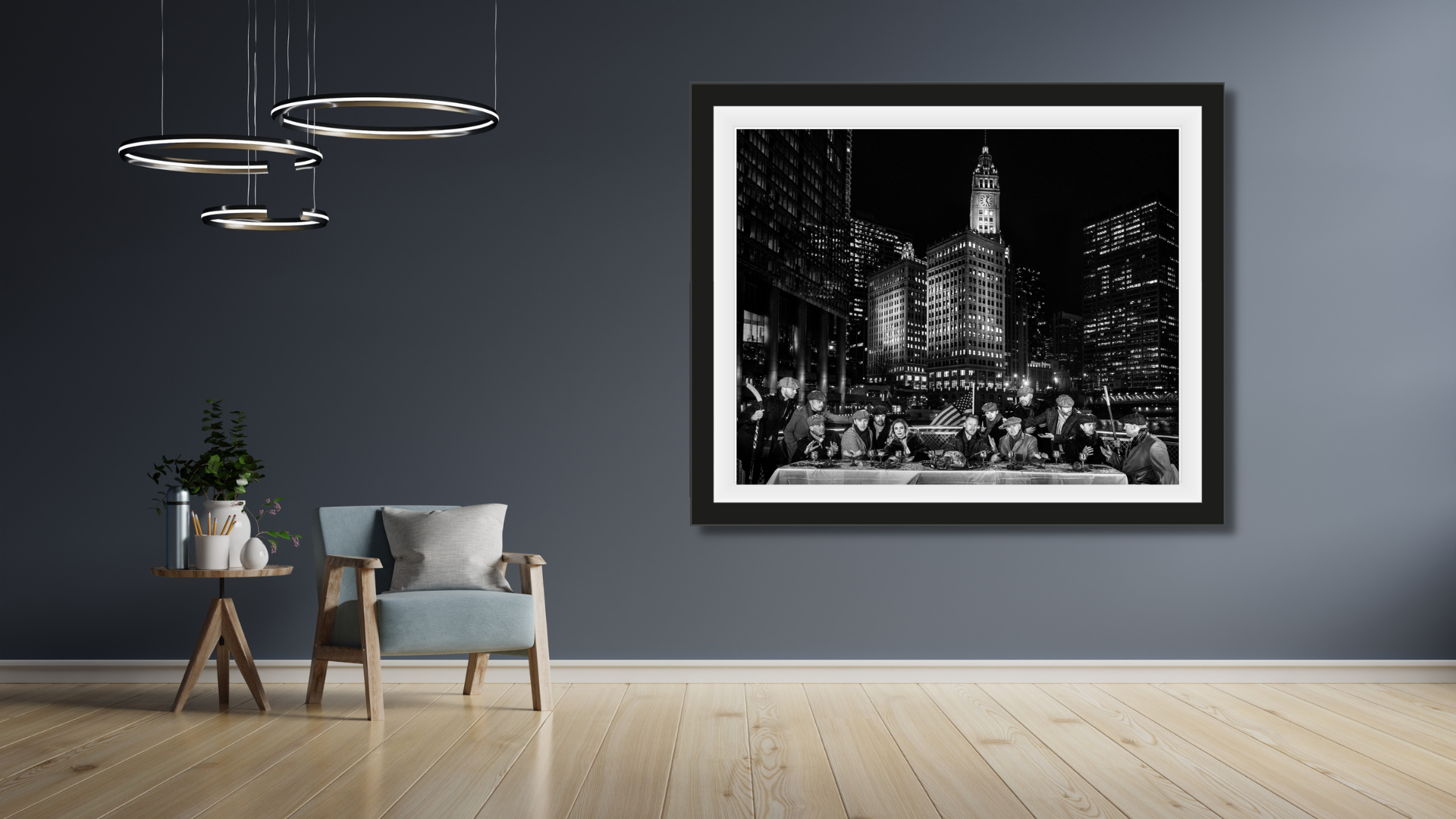 The Last Supper in Chicago-Photographic Print-David Yarrow-Sorrel Sky Gallery