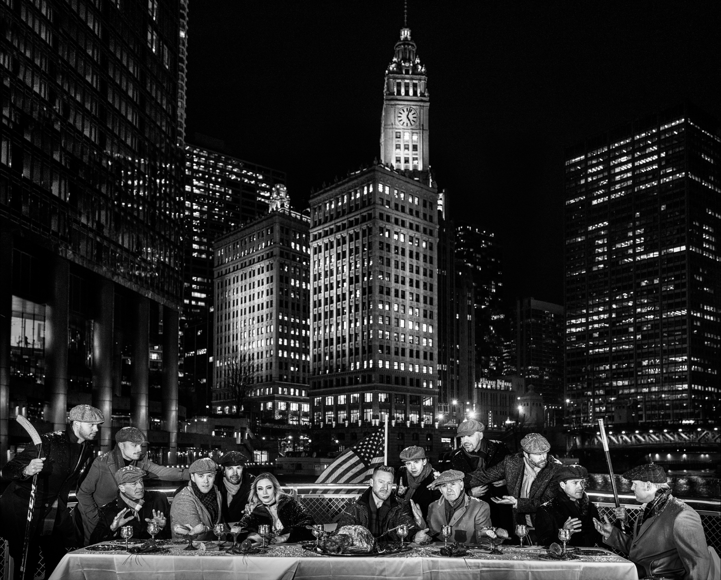 The Last Supper in Chicago-Photographic Print-David Yarrow-Sorrel Sky Gallery