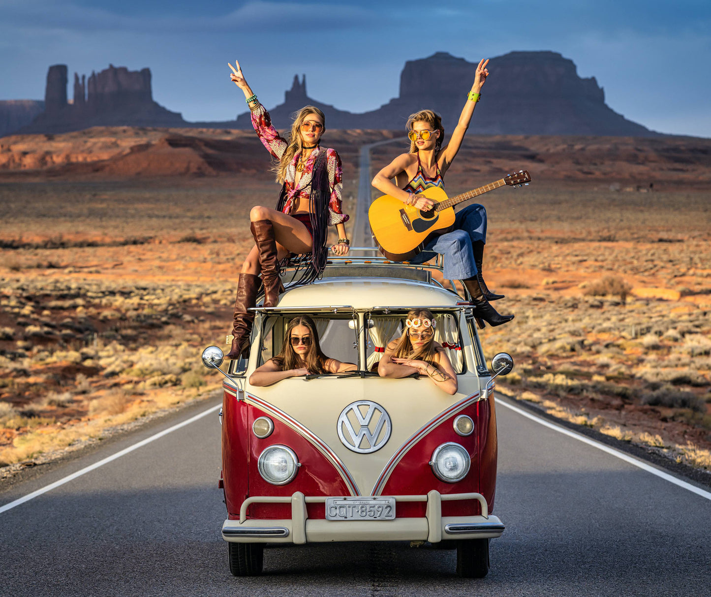 The Road Goes On Forever-Photographic Print-David Yarrow-Sorrel Sky Gallery