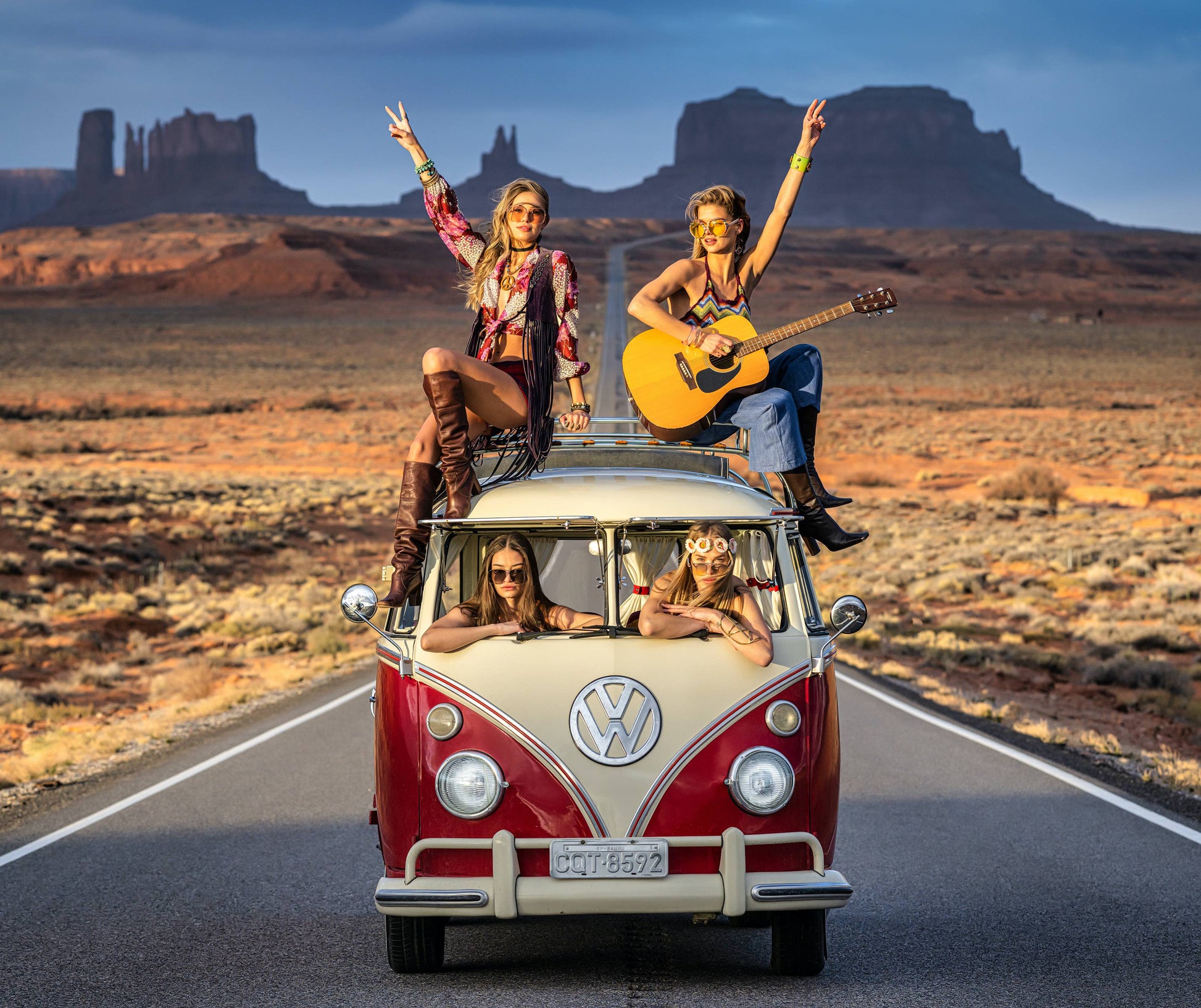 The Road Goes On Forever-Photographic Print-David Yarrow-Sorrel Sky Gallery