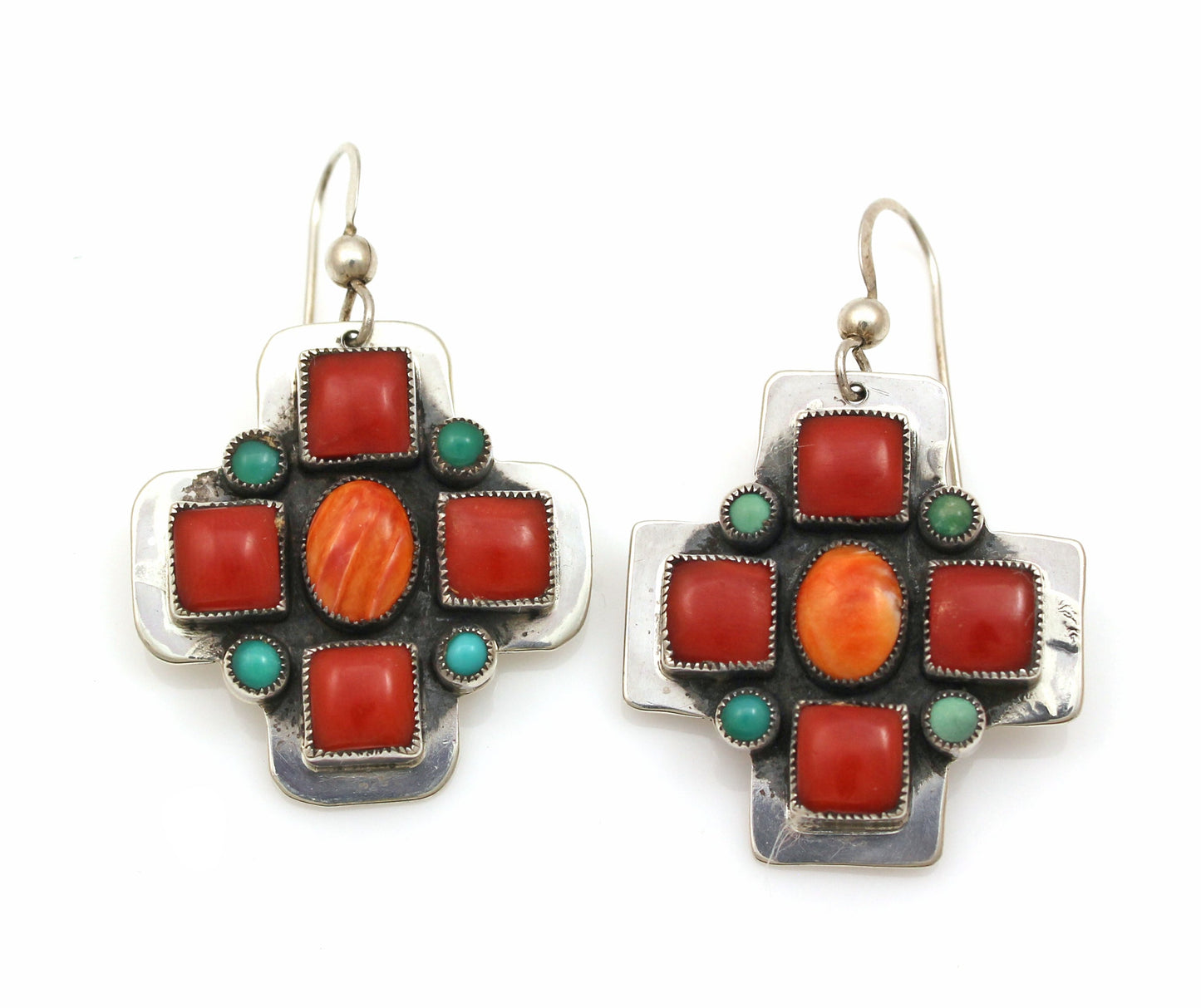 Coral Drop Earrings-Jewelry-Don Lucas-Sorrel Sky Gallery