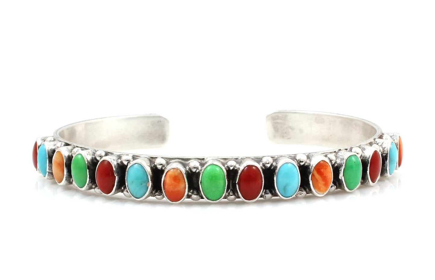 Multi Stone Cuff-Jewelry-Don Lucas-Sorrel Sky Gallery