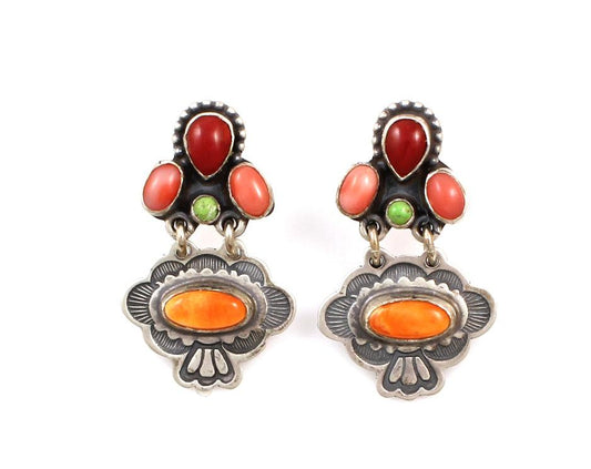 Multi Stone Earrings-Jewelry-Don Lucas-Sorrel Sky Gallery