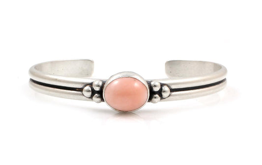 Single Stone Cuff-Jewelry-Don Lucas-Sorrel Sky Gallery