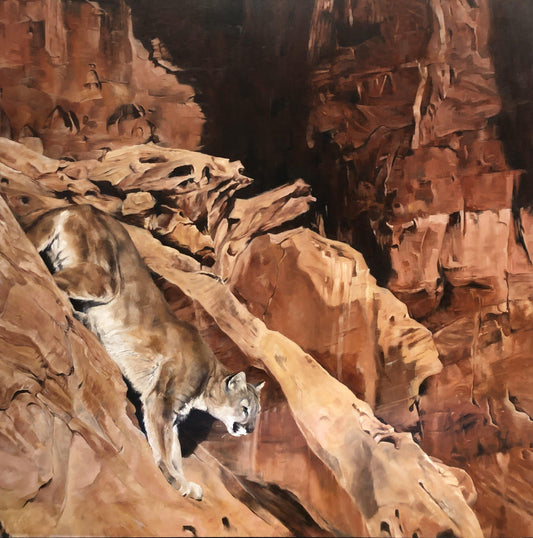 Descent-Painting-Doyle Hostetler-Sorrel Sky Gallery