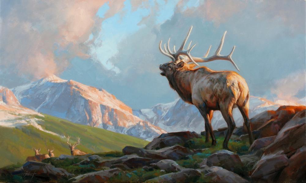 Challenger-Painting-Edward Aldrich-Sorrel Sky Gallery