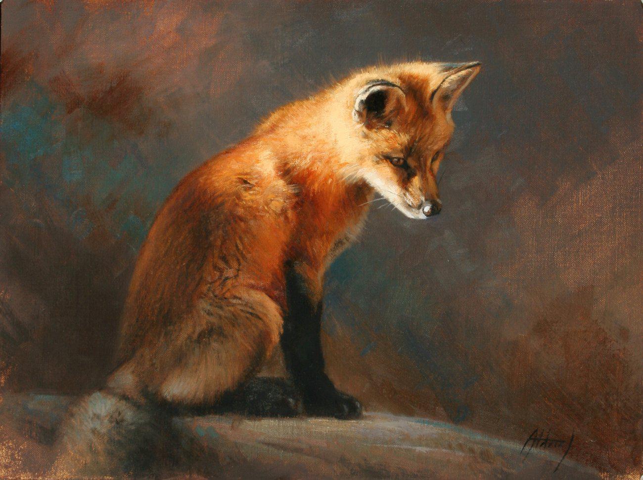 Focused Attention-Painting-Edward Aldrich-Sorrel Sky Gallery