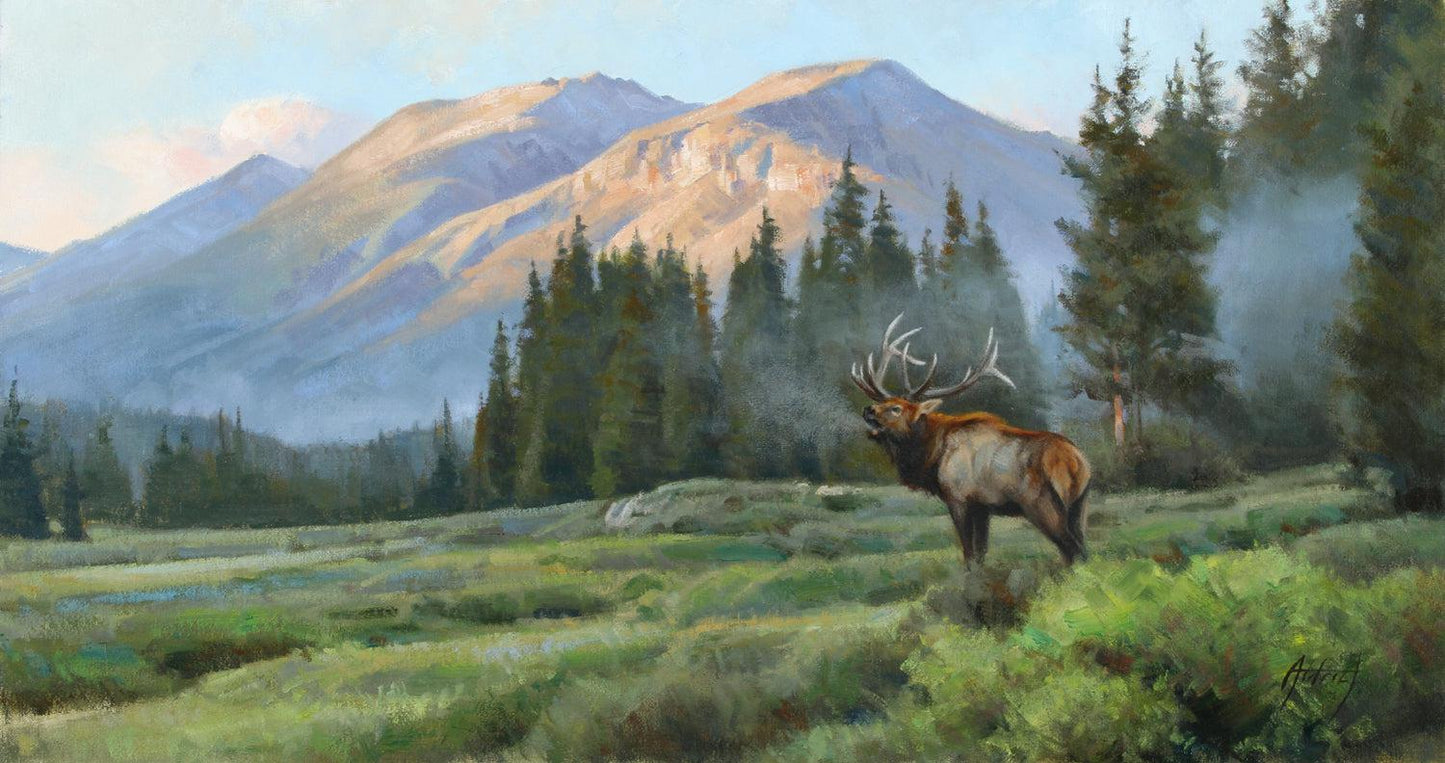 Starting Early-Painting-Edward Aldrich-Sorrel Sky Gallery
