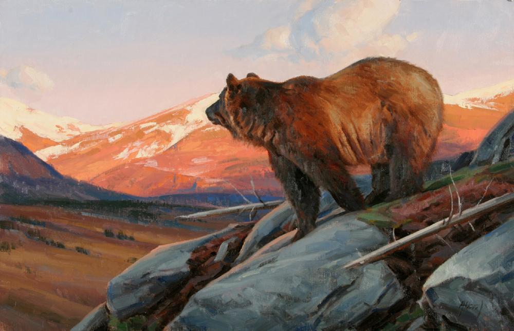 The Valley Below-Painting-Edward Aldrich-Sorrel Sky Gallery