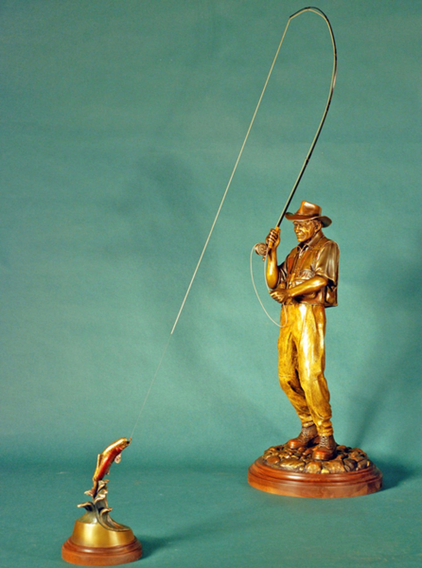 Hooked - Fly Fisherman Maquette